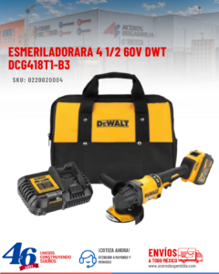 ESMERILADORA 4 1/2" 60V DWT DCG418T1-B3